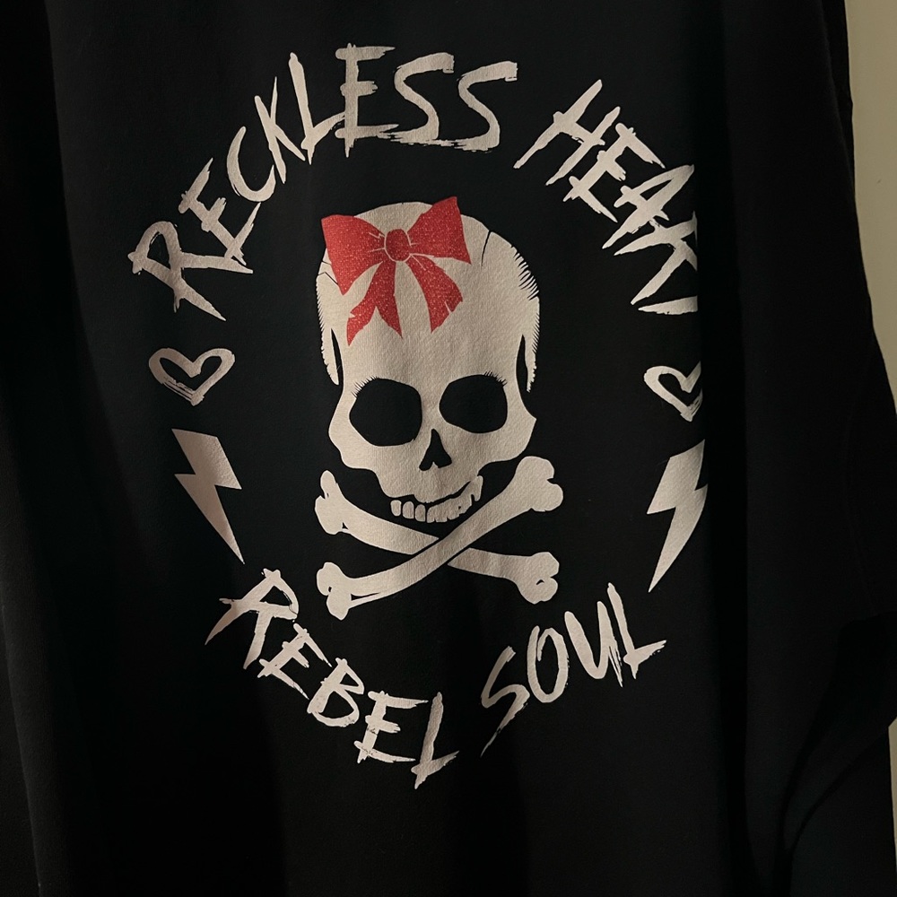 Beautiful disaster pull over hoodie